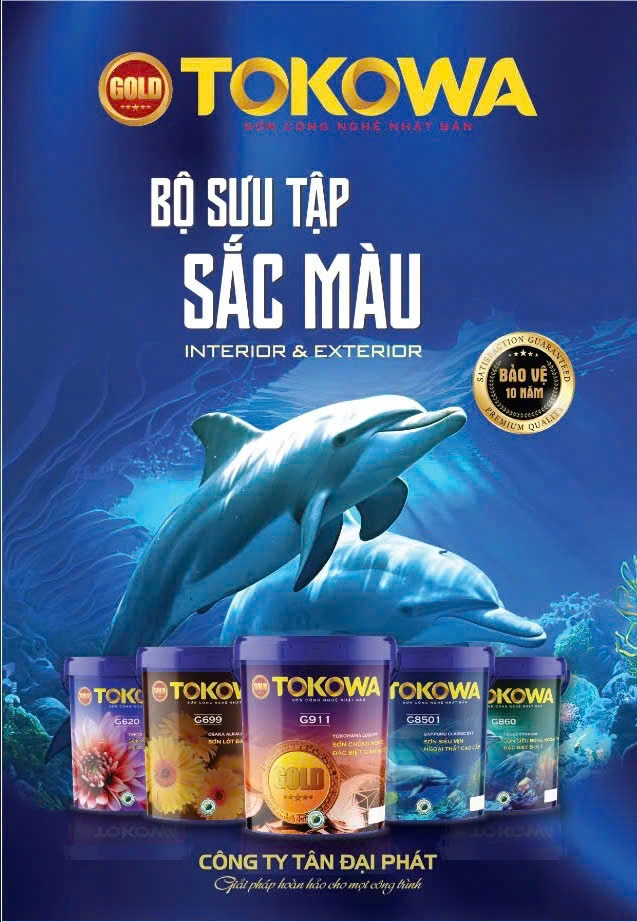 TOKOWA GOLD – BỘ SƯU TẬP SẮC MÀU