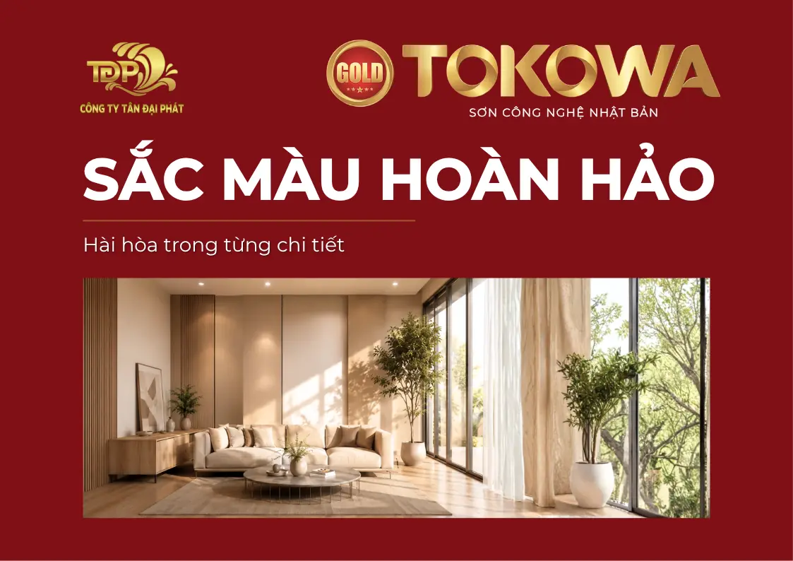 BẢNG MÀU TOKOWA GOLD - SẮC MÀU HOÀN HẢO