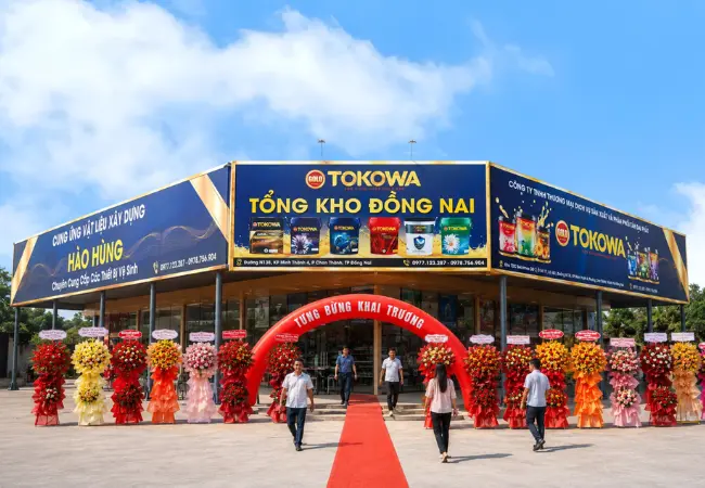 TOKOWA GOLD CHÍNH THỨC KHAI TRƯƠNG CHI NHÁNH ĐỒNG NAI – MỞ RỘNG MẠNG LƯỚI PHÂN PHỐI, PHỤC VỤ KHÁCH HÀNG